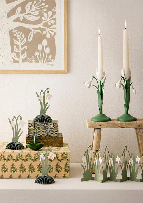 Bungalow - Honeycomb Standing Snowdrops