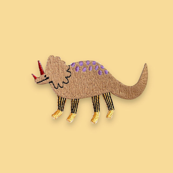 Hej Patches - Patch Triceratops