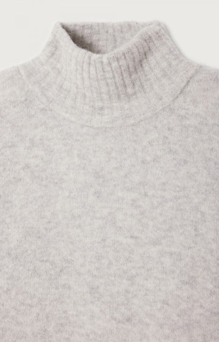 American Vintage - Pullover Stehkragen VITOW, gris clair chine
