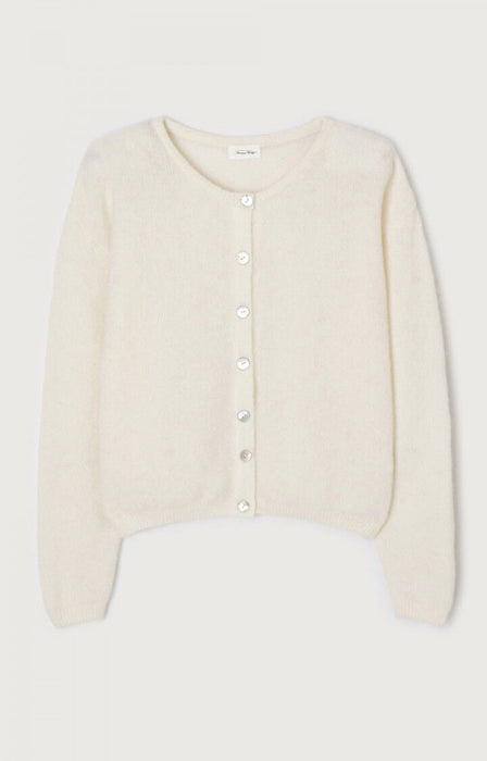 American Vintage - Strickjacke VITOW, weiß