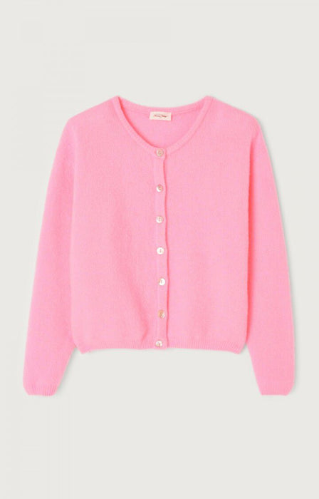 American Vintage - Strickjacke VITOW, rose chine