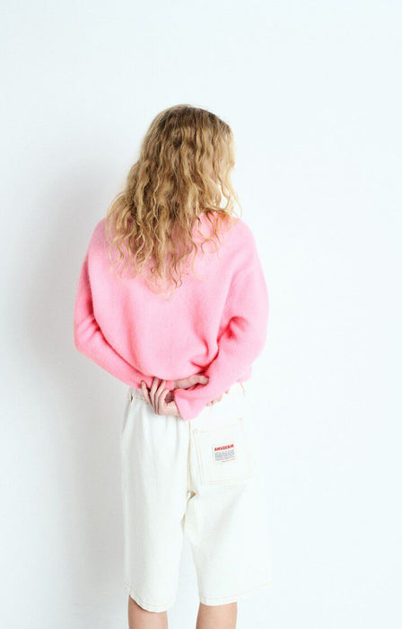 American Vintage - Strickjacke VITOW, rose chine