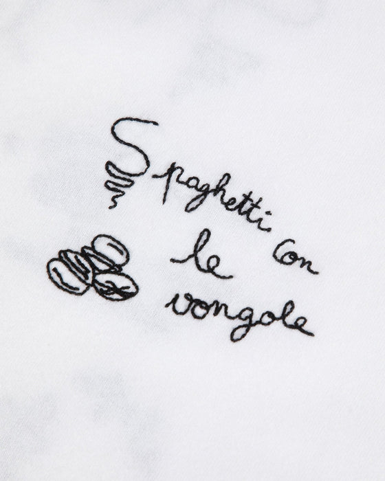 Maison Labiche - T-Shirt "Spaghetti", white
