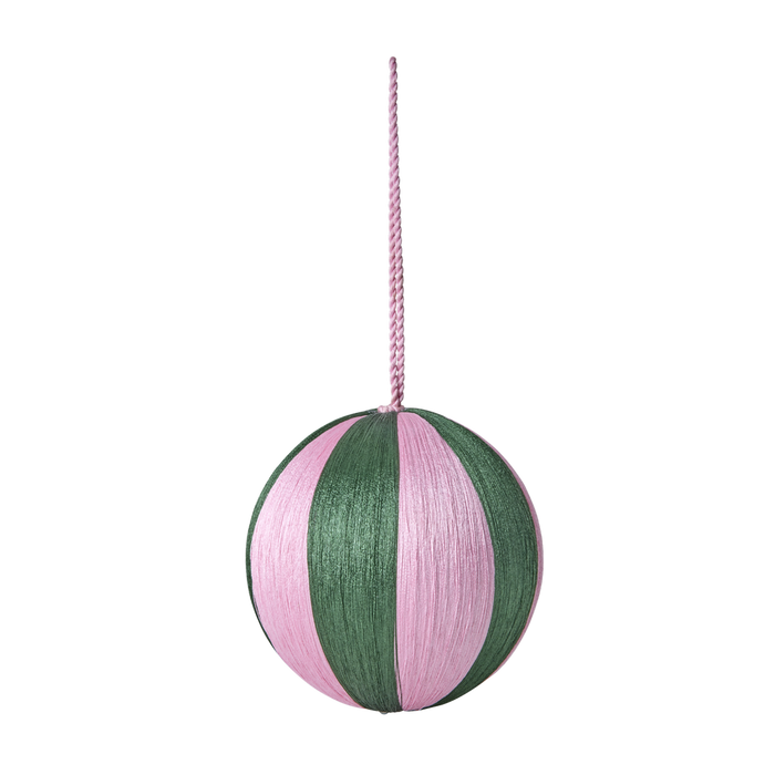 RICE - Christmas Hanging Ornament, pink/green