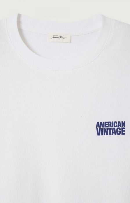American Vintage - T-Shirt, blanc