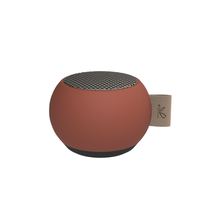 KREAFUNK - aGO MINI, Bluetooth 5.0-Lautsprecher, terracotta