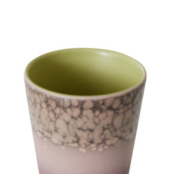 HK Living - 70s ceramics, Latte Mug, haze