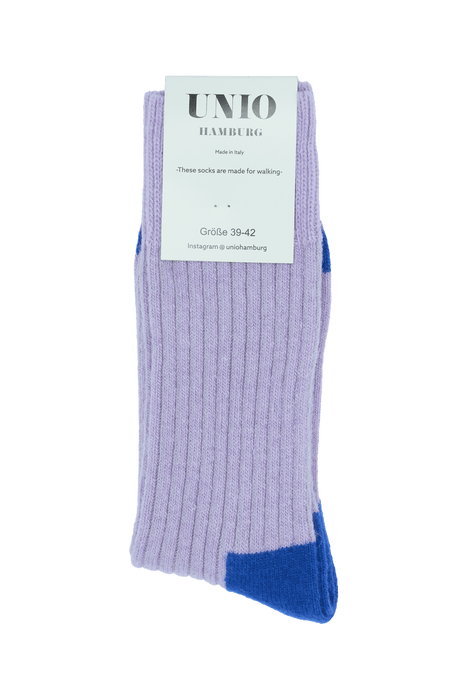 UNIO - Socken CITY, lavender-royal blue