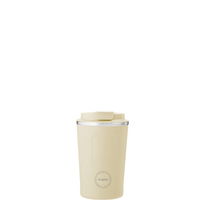 Aya & Ida - CUP2GO 380ml, butter yellow