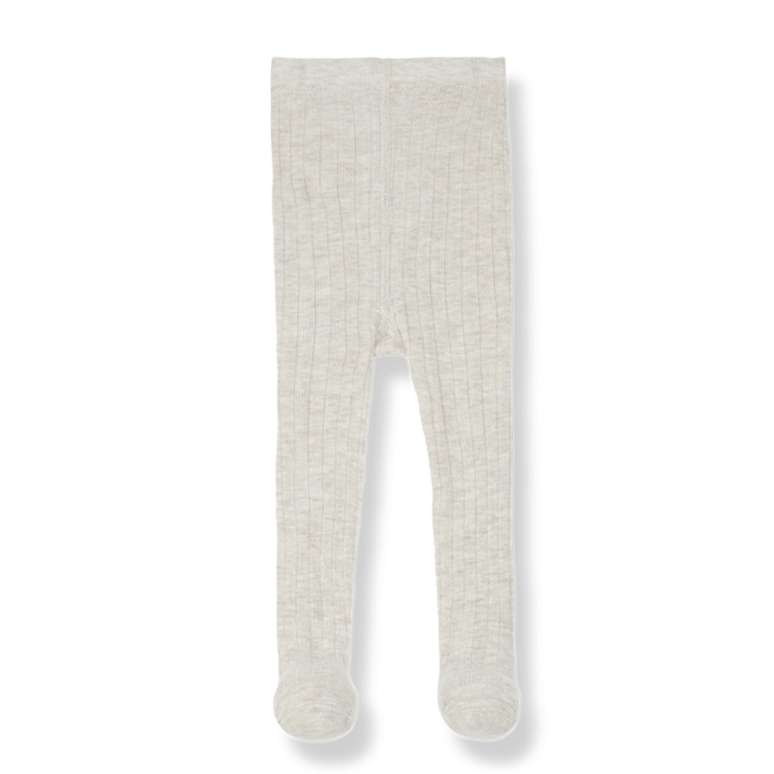 1+ in the family - SIRA ribbed Tights, oatmeal