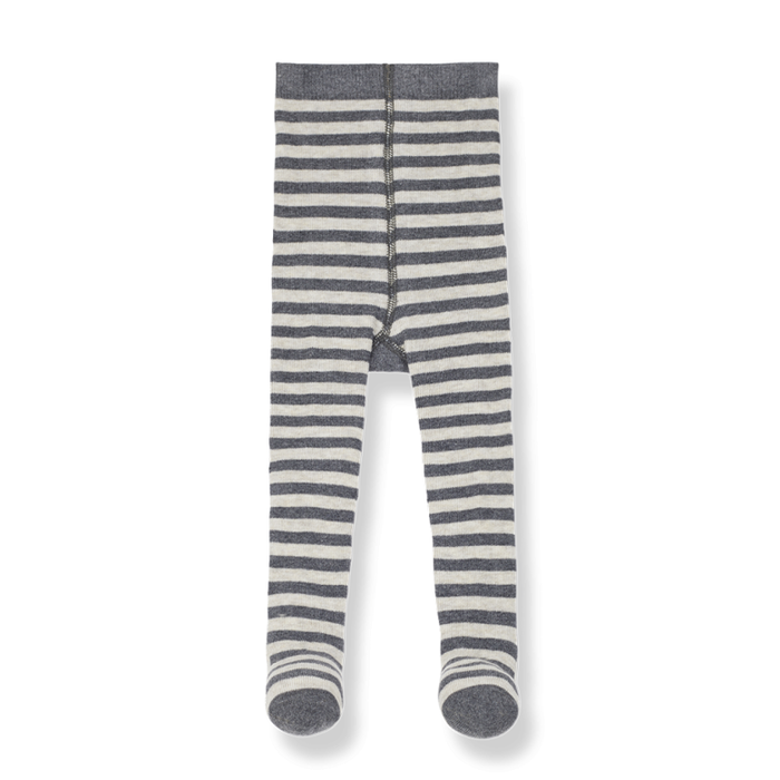 1+ in the family - DAFNE stripes Tights, oatmeal