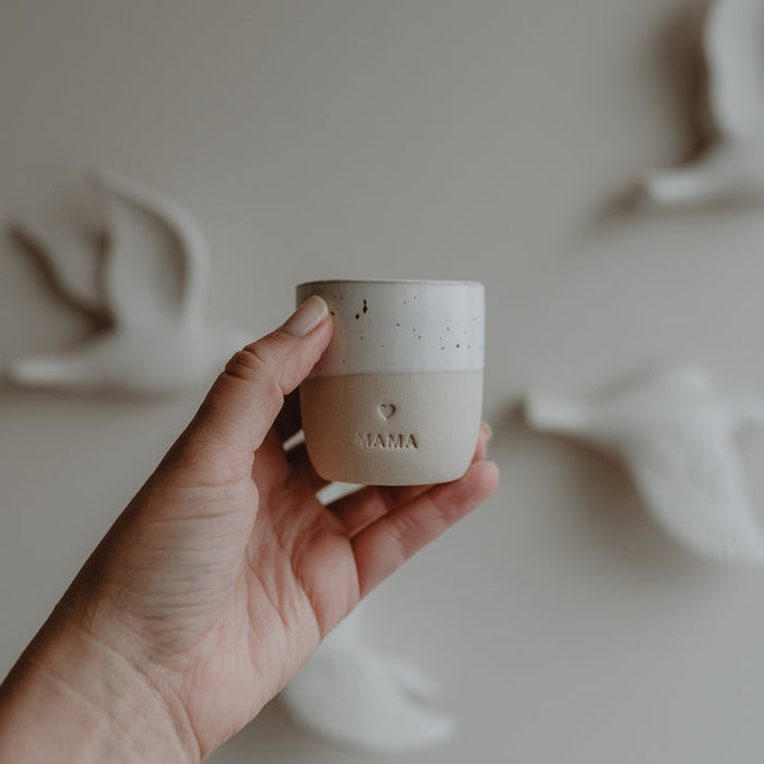 Eulenschnitt - Espresso Becher "Mama"