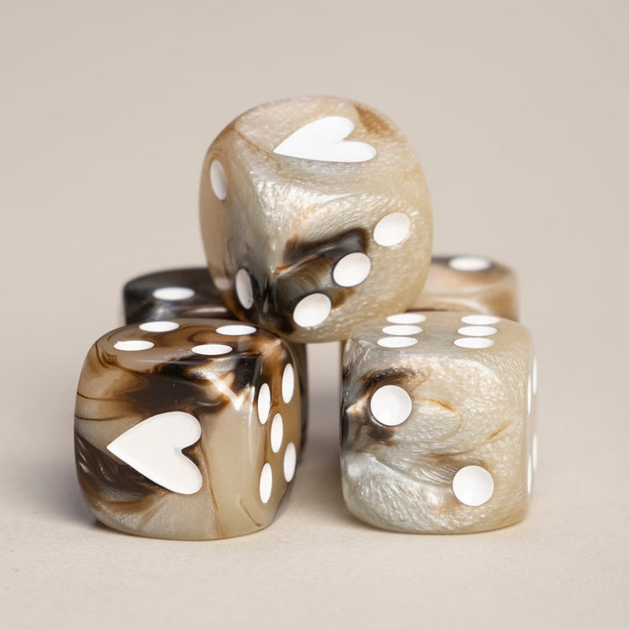 Eulenschnitt - Würfelset braun