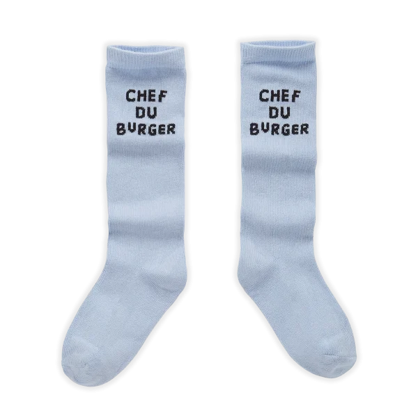 Sproet & Sprout - Socks Chef du Burger blue