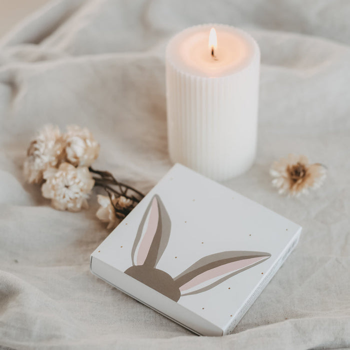 Eulenschnitt - Streichhölzer Frohe Ostern