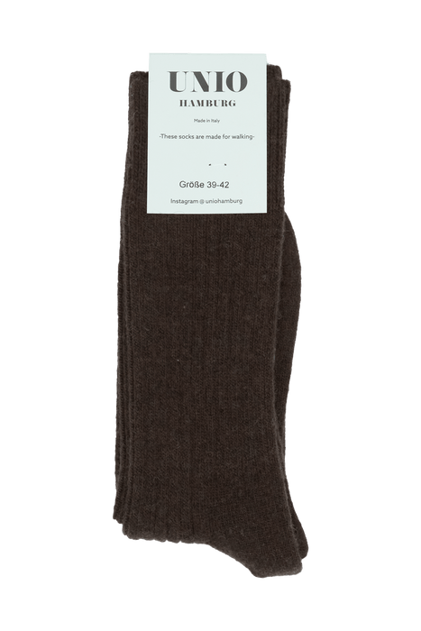 UNIO - Socken CITY CLASSIC, chocolate (03)