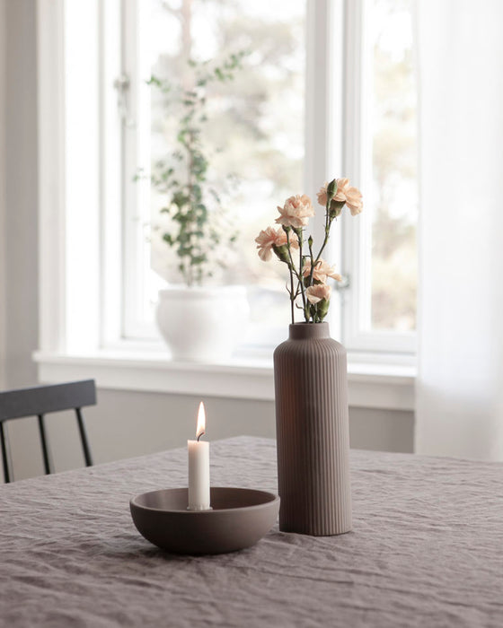 Storefactory - Adala, brown ceramic Vase