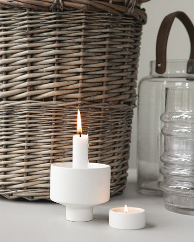 Storefactory - Liaved, White Candlestick