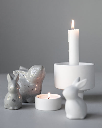 Storefactory - Liaved, White Candlestick