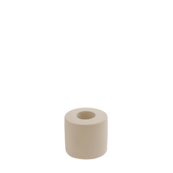 Storefactory - Lekvall, small beige candlestick