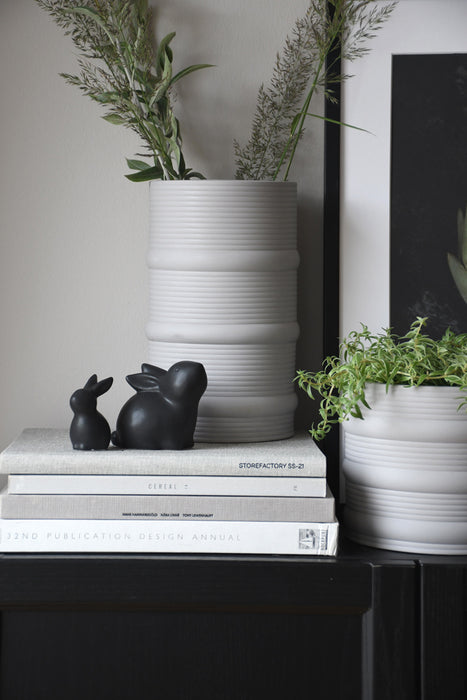 Storefactory- Arby, light grey Vase