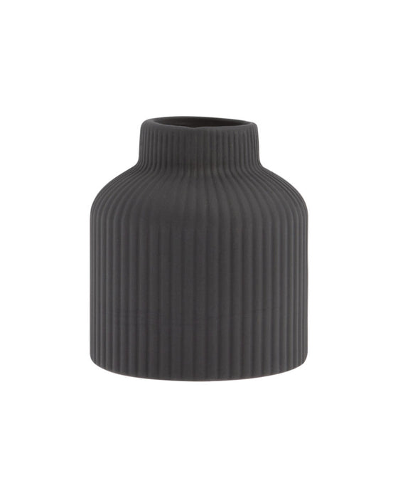 Storefactory - Lillhagen Dark grey ceramic Vase