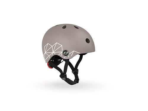 Scoot & Ride - Graphics Helm XXS brown lines