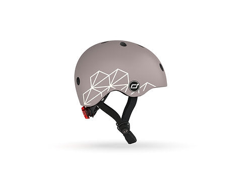 Scoot & Ride - Graphics Helm XXS brown lines