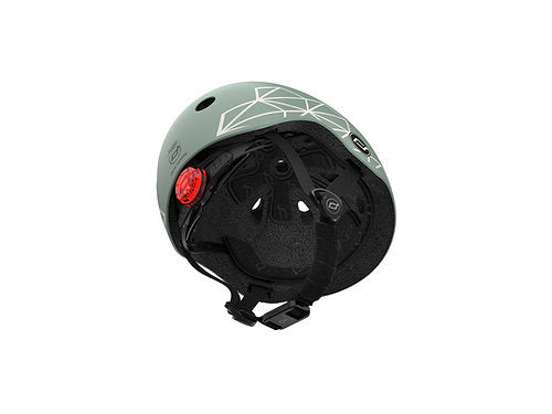 Scoot & Ride - Graphics Helm XXS green lines