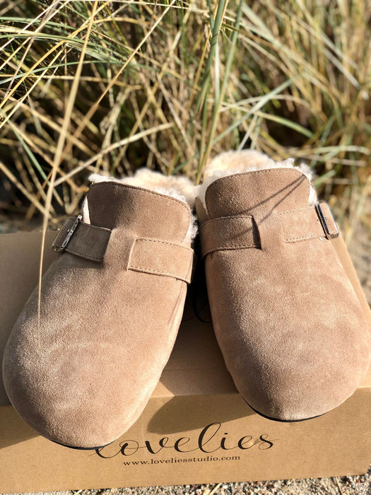 Lovelies - Mules NESSO, taupe