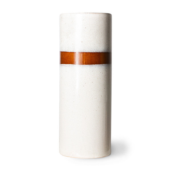 HK Living - 70s ceramics, Vase L, snow