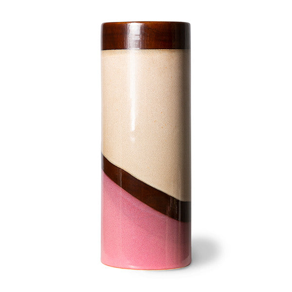 HK Living - 70s ceramics, Vase L, dunes