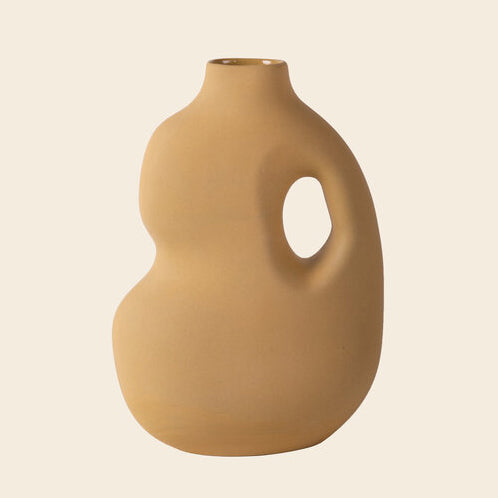 Schneid - Aura Vase II, mustard
