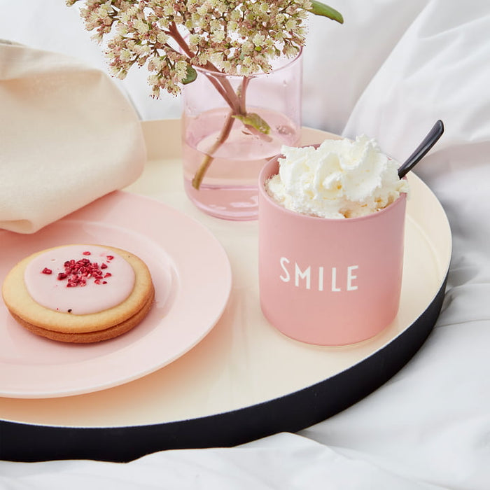 Design Letters - Lieblingsbecher Smile / rose