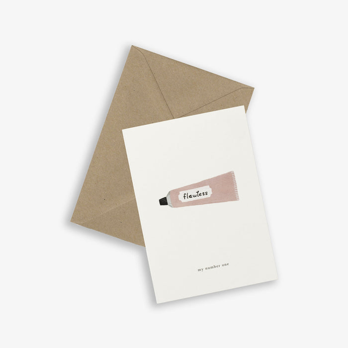 KARTOTEK - Greeting Card, Cream