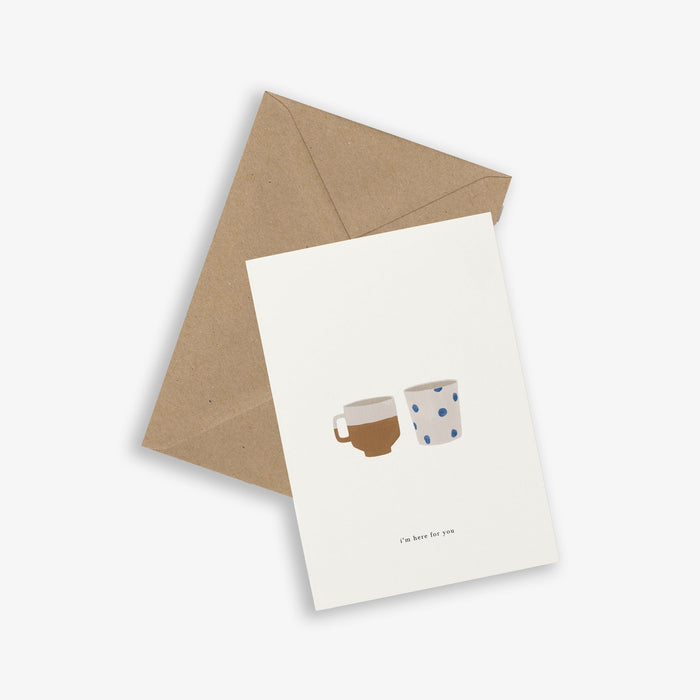 KARTOTEK - Greeting Card, Two Cups