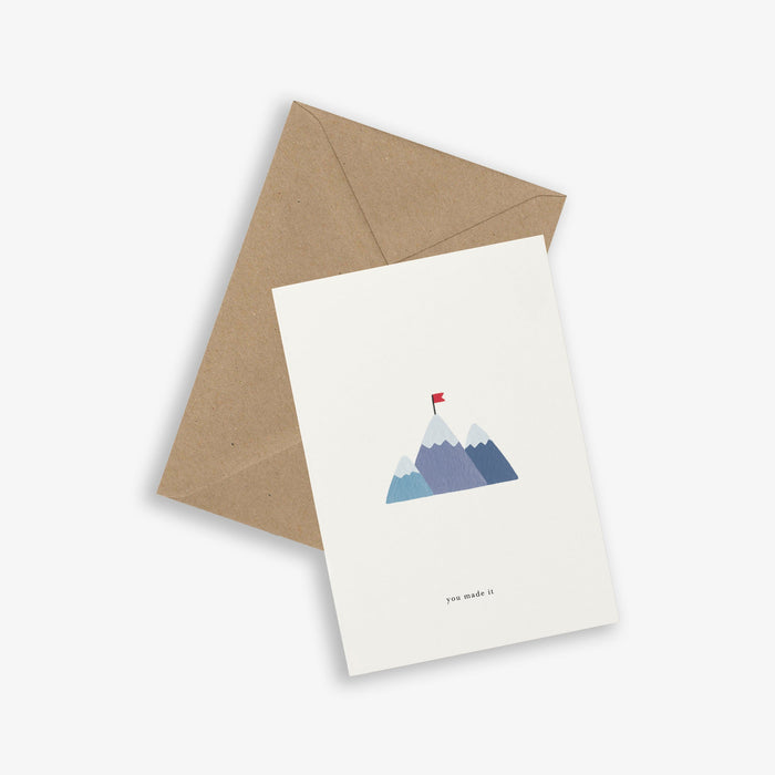 KARTOTEK - Greeting Card, Mountain Top