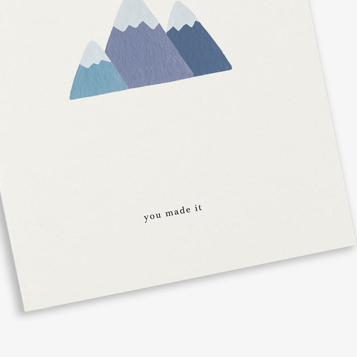 KARTOTEK - Greeting Card, Mountain Top