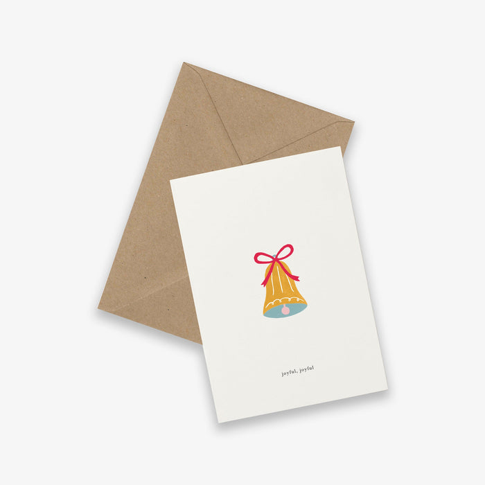 KARTOTEK - Greeting Card, Christmas Bell