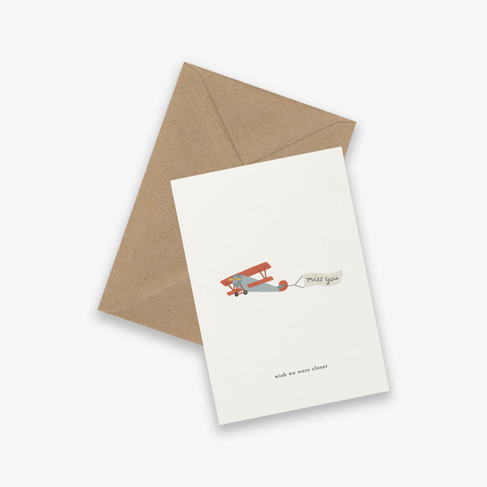 KARTOTEK - Greeting Card, Airplane