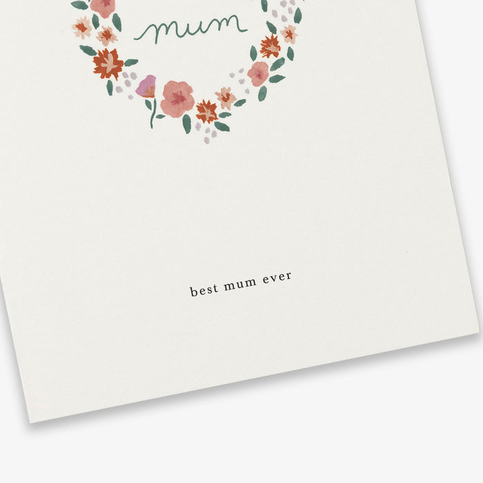 KARTOTEK - Greeting Card, Best Mum