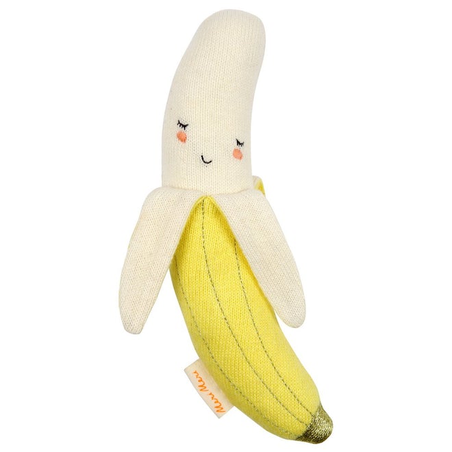 Meri Meri - Banana Baby Rattle