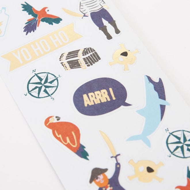 Meri Meri - Mini Pirates Bounty Stickers