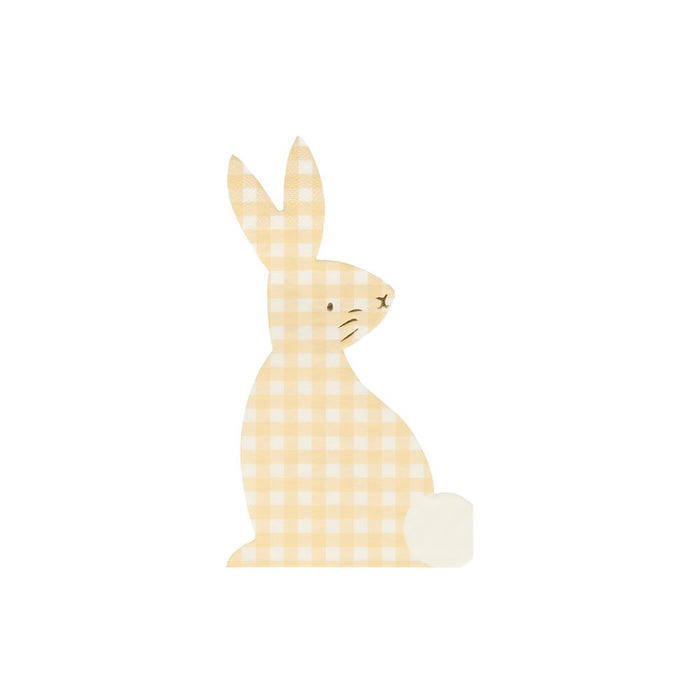 Meri Meri - Gingham Bunny Napkins