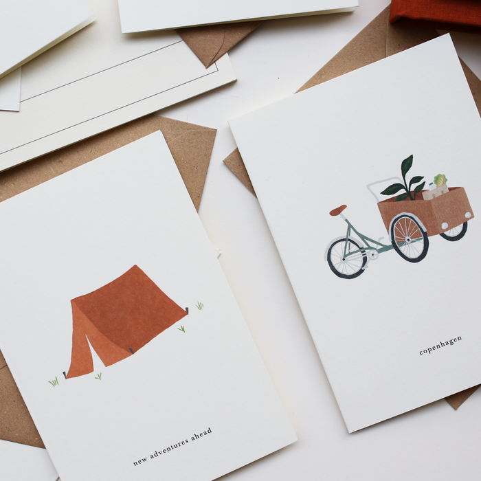 KARTOTEK - Greeting Card, Cargo Bike