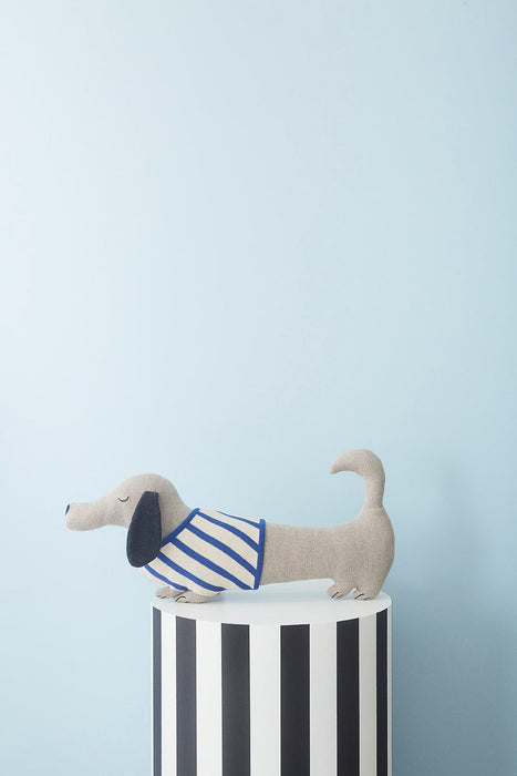 OYOY - Slinkii Dog, beige/dark blue