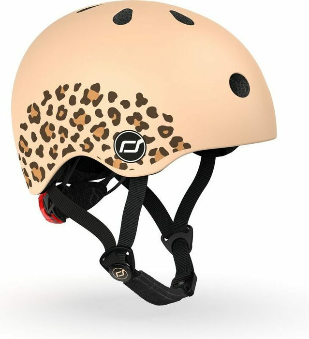 Scoot & Ride - Helm XXS, leopard