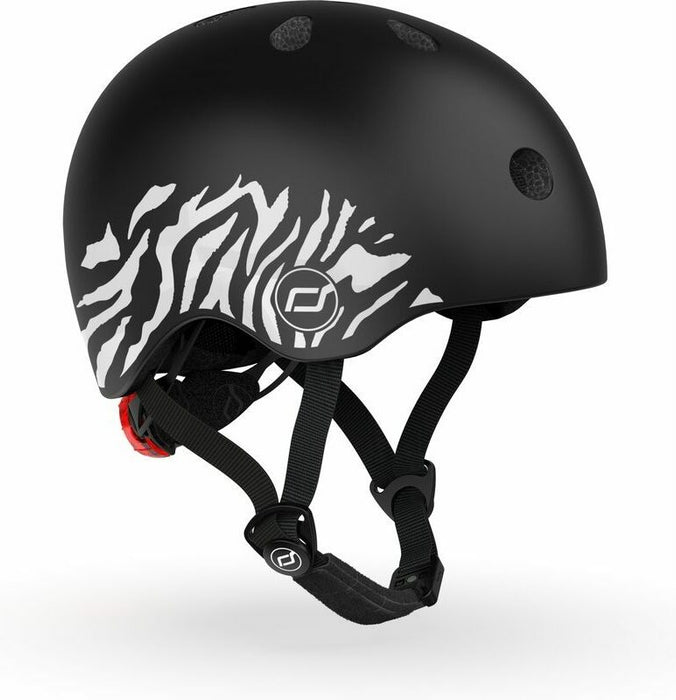 Scoot & Ride - Helm XXS, zebra