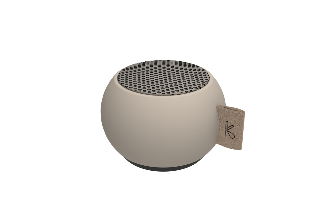 KREAFUNK - aGO MINI, Bluetooth 5.0-Lautsprecher, ivory sand