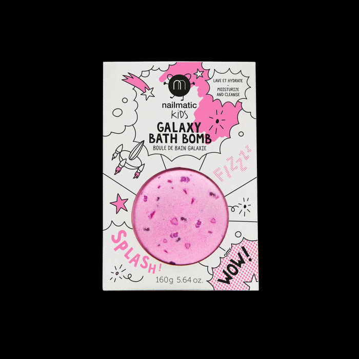 Nailmatic - Bath Bomb - Pink Violet Flakes